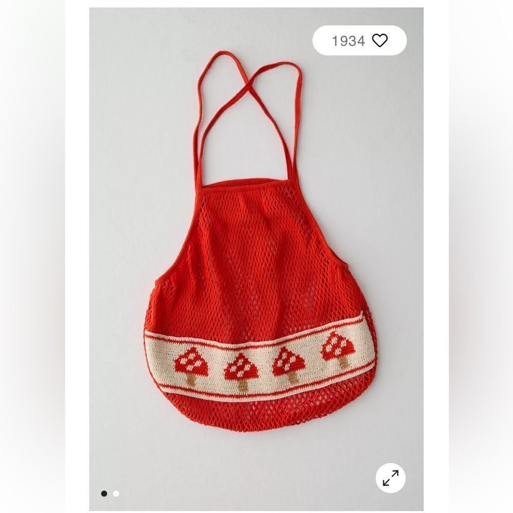 Urban Outfitters Needlepoint Icon Market Bag